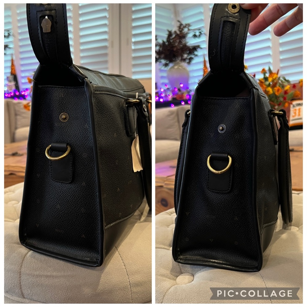 GUESS USA NWT Vintage Satchel Bag - Picture 6 of 17